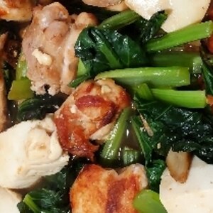 豆腐と青菜の中華風うま煮
